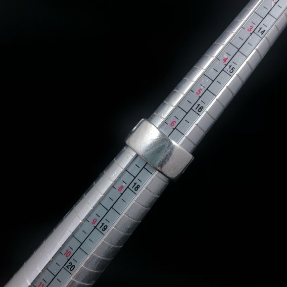 Vintage Bell Trading Post Native American Sterling Silver Wide Band Ring - Picture 7 of 15